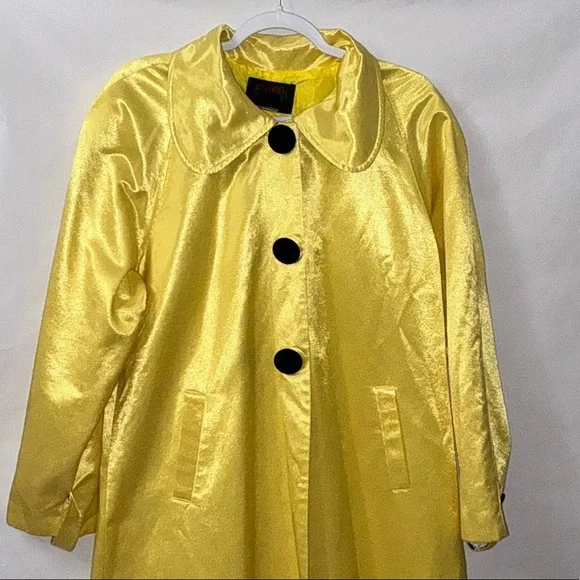Ashro Long Yellow Jacket, Size 16 - Picture 1 of 11